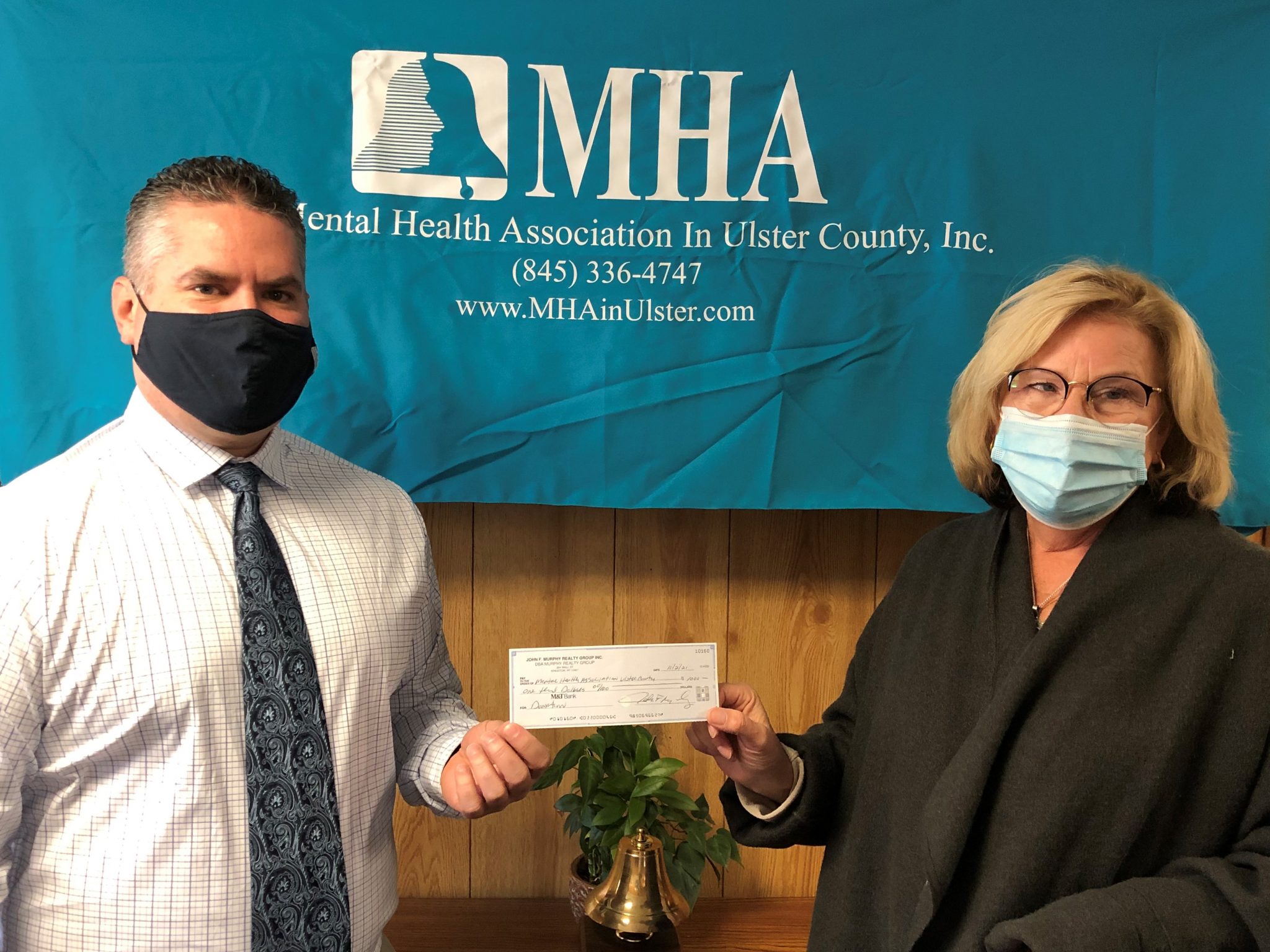 Thank you Murphy Realty Group! Mental Health Association in Ulster County